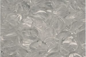 Lístek mačkaný, čirý, 12 x 15 mm, 6 ks