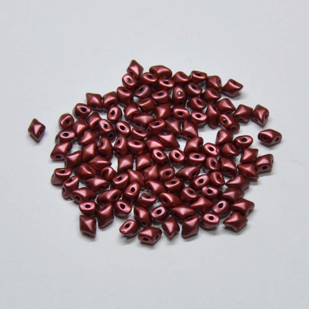 Vario, vínová, měděná, 10 g, 5 x 3 mm