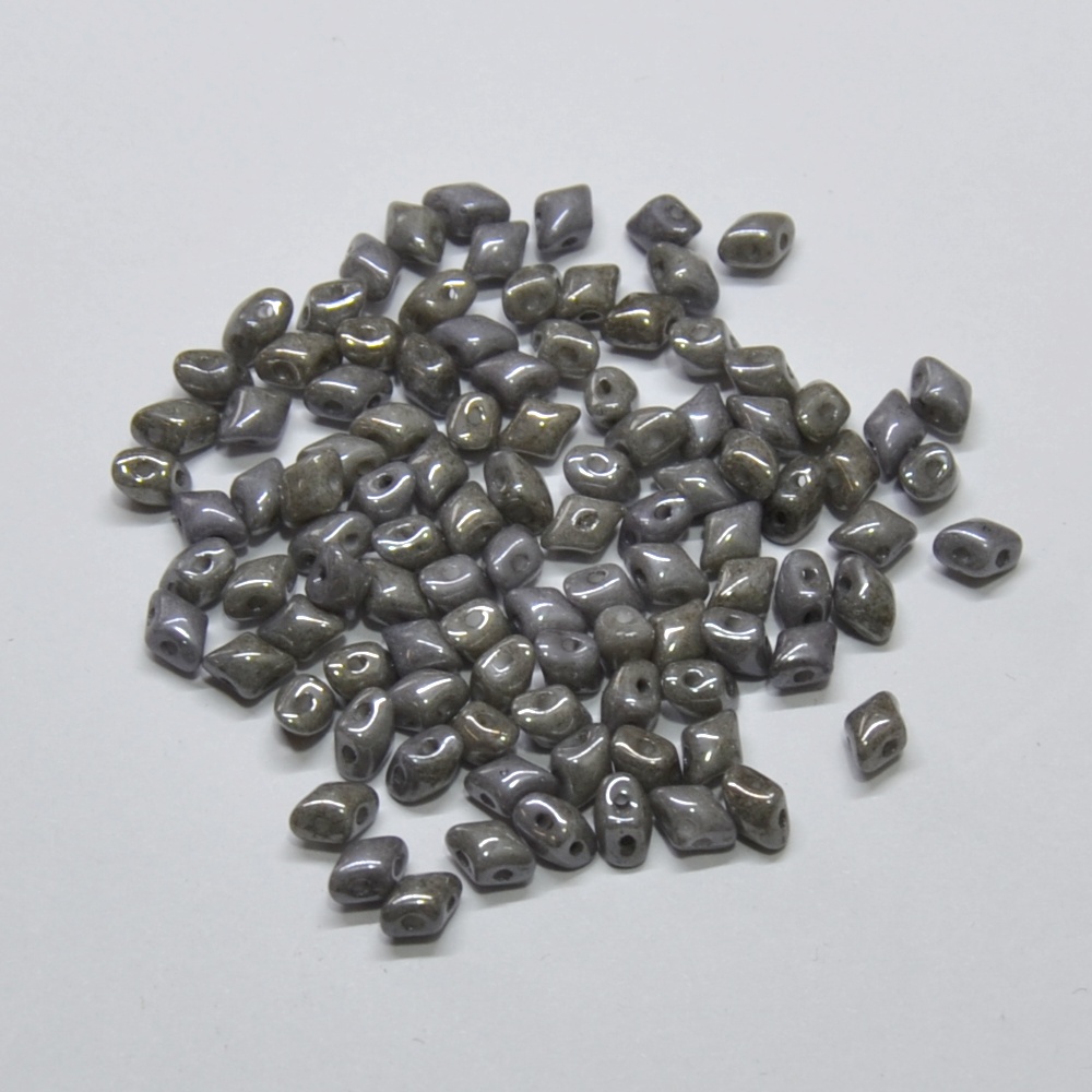 Vario, bílá, šedý nástřik, 10 g, 5 x 3 mm