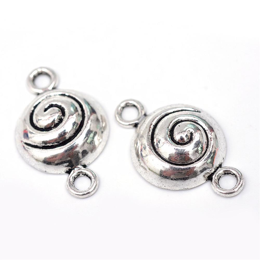 Přívěsek kovový amulet - starostříbro, 3 ks