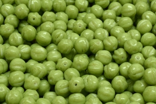 Melouny, 6 mm, zelená, 25 ks