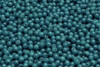 Mačkané kuličky, 3 mm, středně modrá, 5 gr