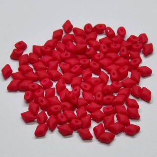 Vario, červená, mat, 10 g, 5 x 3 mm